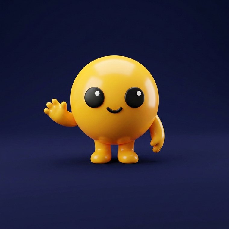 Zeeky waving hello